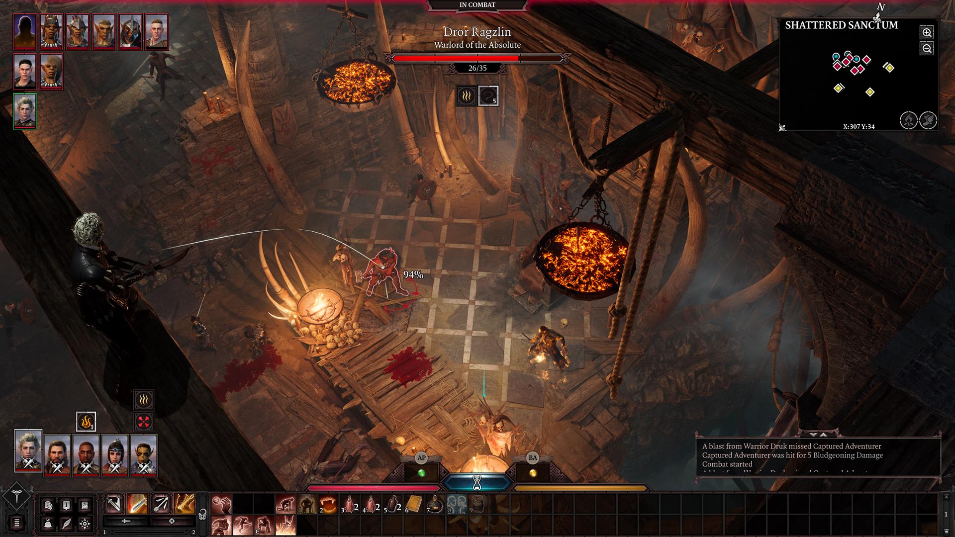 You can play through Baldur's Gate 3 in turnbased mode from start to